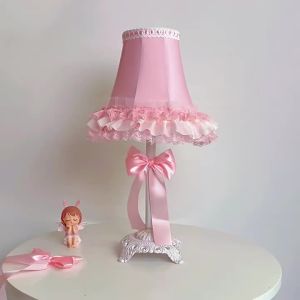 OUCHAO | Elegant French Lace Princess Atmosphere Table Lamp