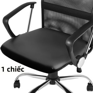 Áo Phủ Ghế Bằng Da PU Chống Thấm Co Giãn Dành Cho Ghế Cao Dùng Cho Nhà Văn Phòng Khách Sạn Bảo Vệ Ghế Ăn