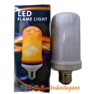 Bohlam api bohlam menyala seperti api obor lampu hias led dekorasi taman teras depan & belakang