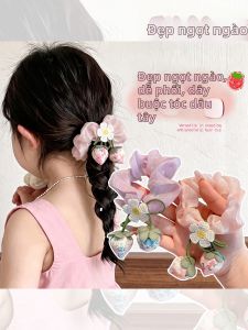 PINK EMPRESS | Dây buộc tóc hình dâu tây đáng yêu cho bé gái