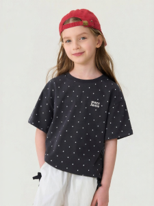 Marc&Janie | Dotted Party Breathable Cotton Short Sleeve T-Shirt