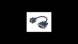 BSN | 15cm VGA To RJ45 Extension Cable Optional 9Pin / 15Pin VGA Male & Female To DB9 DB15 Female Cat5e Cat6 Network Video Extender