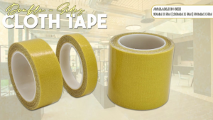 PSD - Mesh Heavy duty Strong Sticky Durable Duct Cloth Multi-able Removable 5meters Double Sided Tape Duct tape