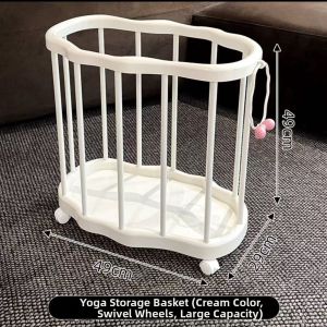 Elegant Luxury Plastic Moving Laundry Basket