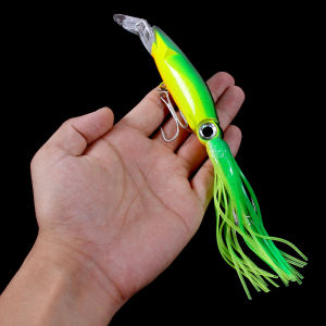8pcs Hard Fishing Lure Fish Bait 40g 16.6g Squid High Carbon Steel Hook Octopus Crank For Artificial Tuna Sea Allure Tool
