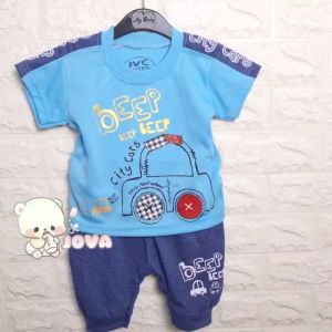 JOVA BAJU BAYI LAKI-LAKI & SETELAN ANAK COWO LUCU 6-12 BULAN