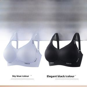 PIER N°5 | Herbal Origin Seamless Womens Bra Thin Soft Support Anti-sagging Gravity Defying Gathered Chest Youth Female V-Neck Four Seasons