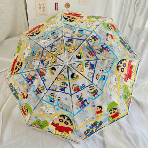 Ô che nắng Dù Gấp Shin-Chan Tự Động Chống Mưa Nắng In Hình Cậu Bé Bút Chì Làm dày hoàn toàn tự động