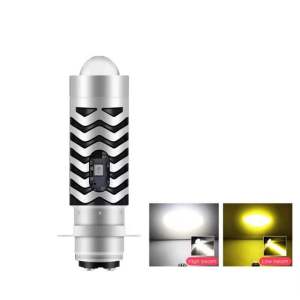 Promo Lampu LED Utama Motor D2 H4 Laser Putih AC DC Yamaha Vixion Ninja R15 Pulsar