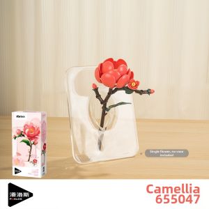 DIY Flower Assembling Block Decorative Gift
