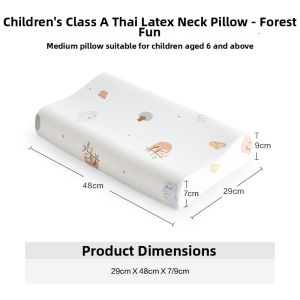 Sleep Aiding and Cervical Support Natural Latex Pillow