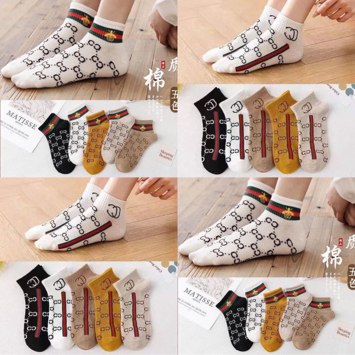 โปรพิเศษ⚡️ถุงเท้าGG 5คู่ 189฿ เท่านั้น สินค้ามีพร้อมส่ง ไม่ต้องรอพรีออ ...