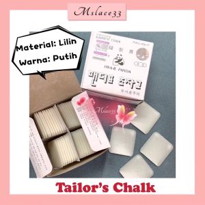 Kapur Jahit Lilin Sterik/Kapur Tukang Jahit/lor Chalk/Kapur Panda/Kapur Jernih/Korea HWA-IL