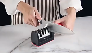Original Knife Sharpener 4-in-1Kitchen Handheld Sharpening Stone Grinder Polish Blade Tool Whetstone