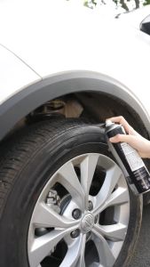 Bộ 2 Xịt Dưỡng Bóng Vỏ Lốp Ô Tô OMINO M10 500ml Phục Hồi Lốp Xe Nhựa Đen - Chính Hãng Omino Vietnam