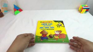 Sách - Cùng Con Rèn Luyện Đức Tính Tốt - Biết Cảm Ơn Và Xin Lỗi Giữ Gìn Vệ Sinh Thật Tốt ( Bìa Vàng )