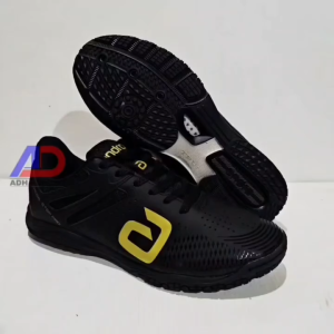 Bonus Kaos Kaki ANDRO CROSS STEP PRO Black Gold Sepatu Pingpong Tenis Meja