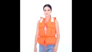 【COD】High Quality Adult Life Jackets Increase Thicken Marine Drifting Fishing Life Jacket Swimming Vest surfing thickened foam safety life vest orange drift vest buoyancy jacket