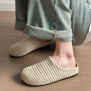 Dép Quai Hậu Mùa Hè Cho Nữ Dép Quai Hậu Thời Trang Đi Trong Nhà Ngoài Trời EVA Đế Phẳng Đế Xuồng Hở Mũi Phong Cách Thường Ngày