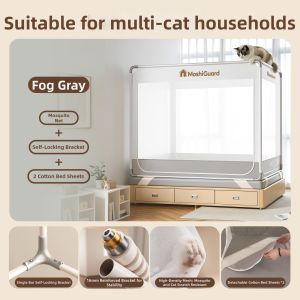YASHU | Cat Scratch Resistant Bed Netting Anti-Mosquito