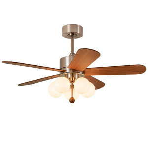 FANCY LAMP CLUB | Vintage Bauhaus Design Ceiling Fan Light