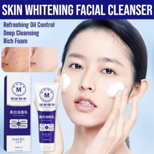 Skin Whitening Facial Cleanser Whitening Cleanser Refreshing Oil Control Shrink Pores