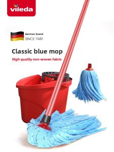 Vileda | Self-Wringing Microfiber Mop One Drag Clean