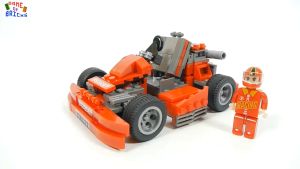 KEYIXING 218Pcs Racing Championship Go Kart Bricks (15207) Raion Educational Building Blocks