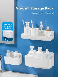 DEHUB | No-Drill Wall Mount Storage Rack