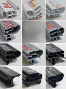 Magnetic Sealing Strip for Fridge Freezer Glass Cabinet Wine Cellar Cold Storage PVC Extrusion Strip Home And Commercial Use