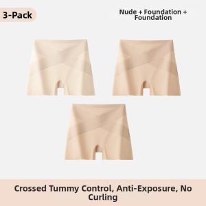 Yuzhaolin | Seamless Silk Shaping Panty Anti-Flashing Underwear