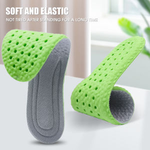 【♡Lovely girls house♡】2023 New Sport Shoes Insole Comfortable Deodorization Shock Absorption Insoles for Man Women Orthopedic Shoe Running Accessories
