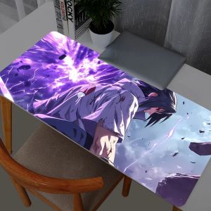 Bandai | Mouse Pad Gaming Accessories Naruto Sasuke Gabinete Gamer PC Mouse Pads Computer Desk Mat Large XXL Keyboard Tablet Mousepad