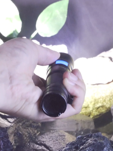 SUPERFIRE A12 Flashlight Chargeable 1000lm LED Torch Light Powerful Zoomable Hightlight Supports Type-C Camping Light