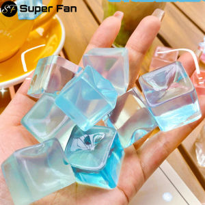 （Super Fan) 1pcs Ice Slime Toys Children Tricky Toys Decompression Jelly Venting Toy