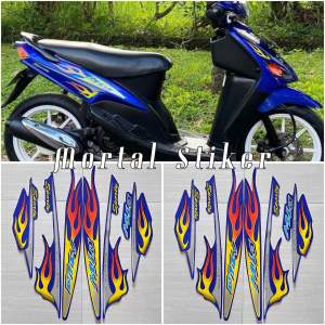 STIKER STRIPING LIS LES BODY MIO SPORTY 2006 2007 API