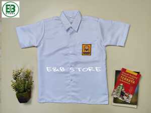 baju smp lengan pendek bahan elemen