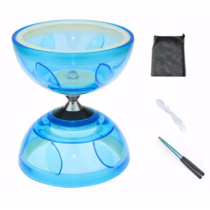 Portable Diabolo Set Chinese Yo-Yo Diabolo Kit Soft TPU Juggling Yoyo Toy Gadget Outdoor Fitness Equipment For Adults Girls Boys