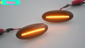LED Side Marker Mirror Indicator Lamp Flowing Water Turn Signal Light For Nissan Qashqai Dualis Juke Micra March Micra Note