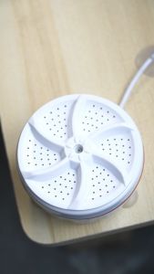 Dreepor Portable Mini Ultrasonic Turbine Washing Machine Ultrasonic Personal Laundry Wash Machine Portable Travel Turbo