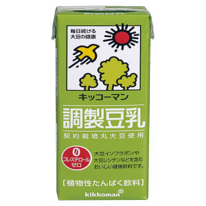 Japanese Import Kikkoman Turtle Jiawan Word Plant Protein Pure Plain Milk-Free Bran-Free Soymilk Soymilk Five Flavors 1L