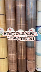 BHW wallpaper Waterproof PVC Wallpaper for Walls - Moisture-Resistant Easy to Clean Durable Home Decor - Ideal for Living Room Bedroom Kitchen & Bathroom - Modern Designs Peel & Stick