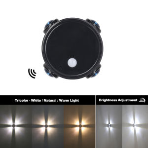 Parkson | Cat Eye Wall Lamp LED Motion Sensor Lamp Rechargeable Night Light Indoor Decor RGB Bedroom Stair Bedside Closet Ambient Lamp