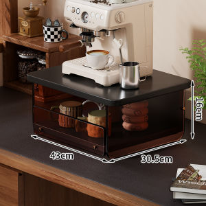 Coffee Machine Display Organizer Shelf