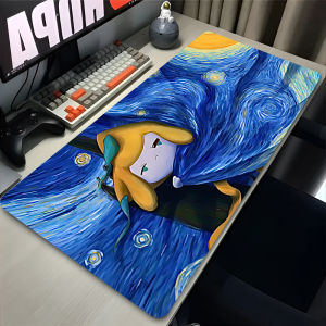 Bandai | Mouse Pad Office PC Laptop Gamer Cabinet Mousepad P-Pokemon Jirachi Gaming Desk Mat Anime Non-slip Rubber Keyboard Rug
