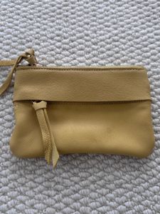 Handmade Leather Wallet Card Holder Small Size Genuine Leather Worn Look Korean Style Short Wallet Horizontal Shape for Youth