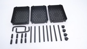 5 Tier Trolley Living Room Kitchen Trolley Storage Rack Shelf with Wheel 4 Tier Trolley 3 Tier Trolley