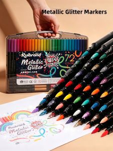 Ruibrand | Glitter Gel Pen Soft Tip Marker