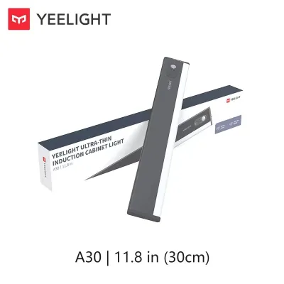 YEELIGHT | Yeelight Ultra Thin Cabinet Light A30 A50 Smart Induction Rechargeable Dimmable Motion Sensor Wardrobe Corridor Night Lamp