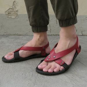 Sandal Camou Pria Karet & Sendal Gunung Camou Dewasa Pria Terbaru 2022 Keren Borneo Red